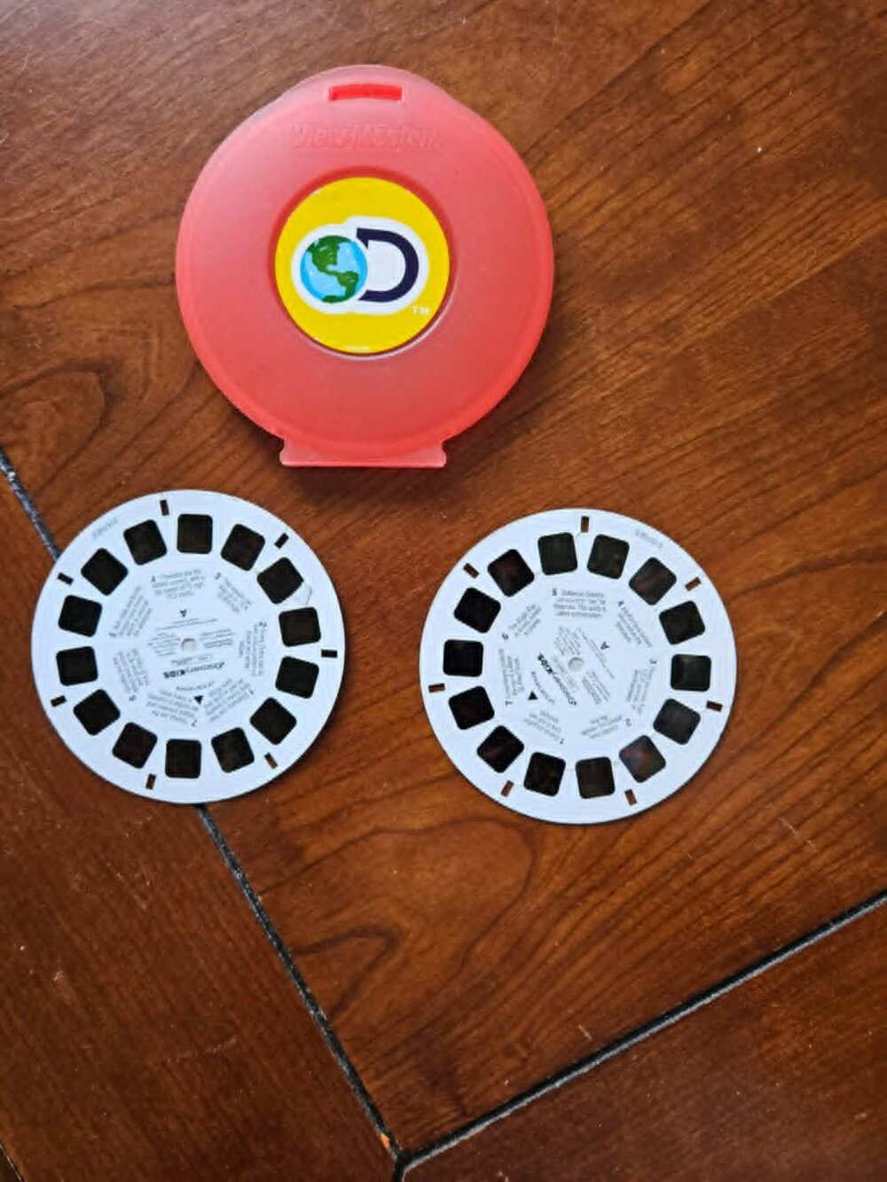 🧡3/$15 Discovery Kids View Master Reels with Carrying Case